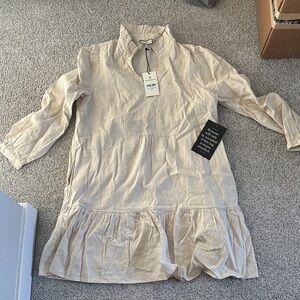 Tuckernuck Stone Linen Palmerston Dress